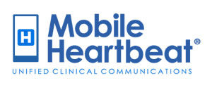 Vertical Mobile Heartbeat logo on white background